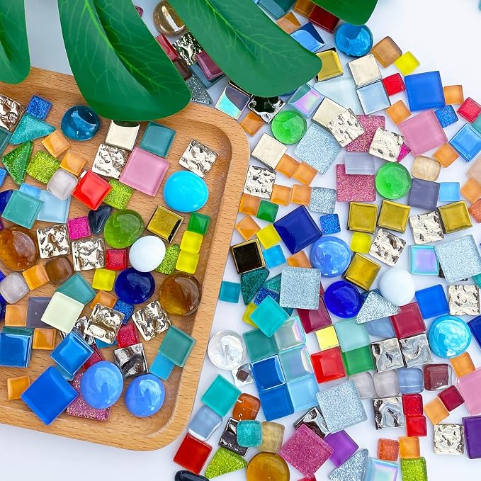 LITMIND 1.1 LB Irregular Glass Mosaic Tiles - Image 3