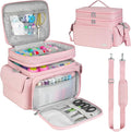 LEFOR·Z Sewing Supplies Organizer, Double-Layer Sewing Accessories Storage Bag by LEFOR%C2%B7Z
