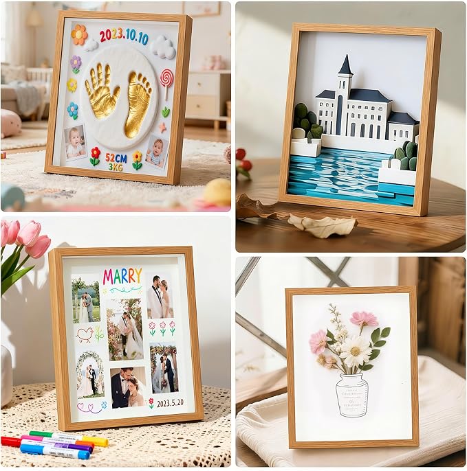 8x10 Shadow Box Frame Display Case - Image 7