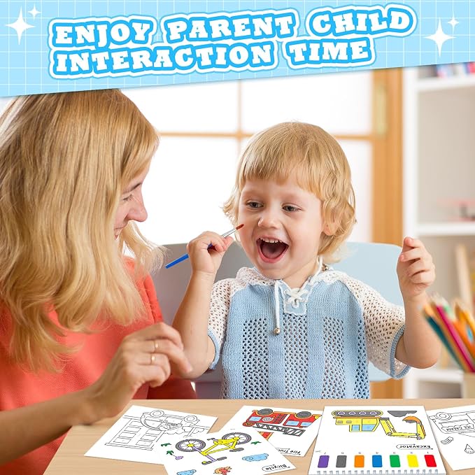 SOCOLER Paint with Water Coloring Books - Image 6