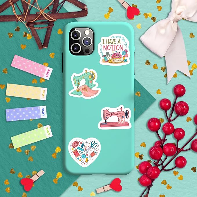 100Pcs Sewing Stickers and Decals - Image 6