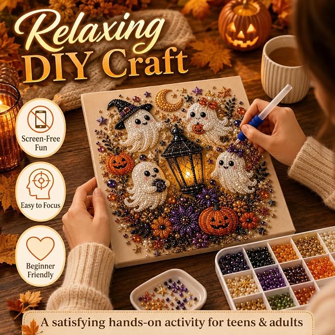 Halloween Diamond Pearl Art Kits - Image 3