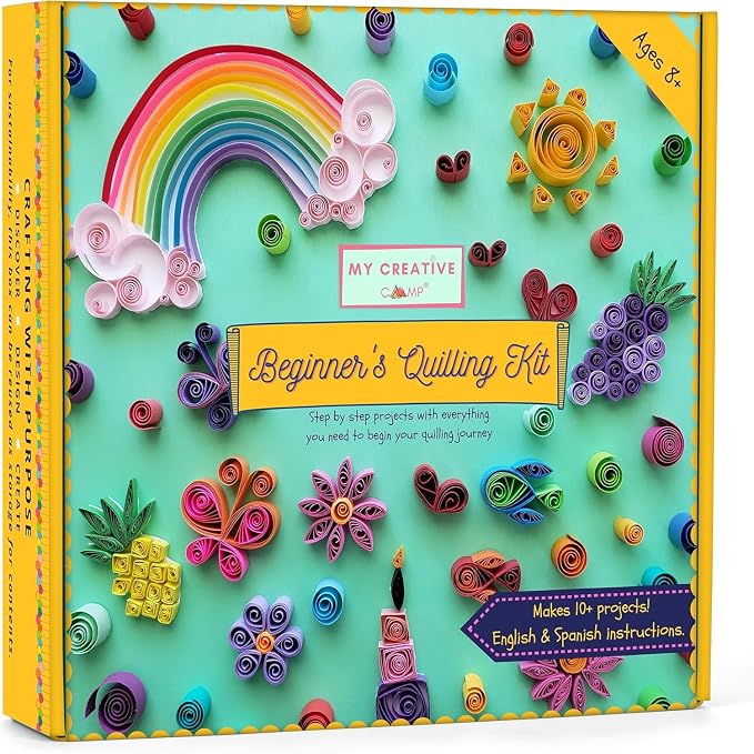 MY CREATIVE CAMP Beginner's Quilling Kit by MyCreativeCamp