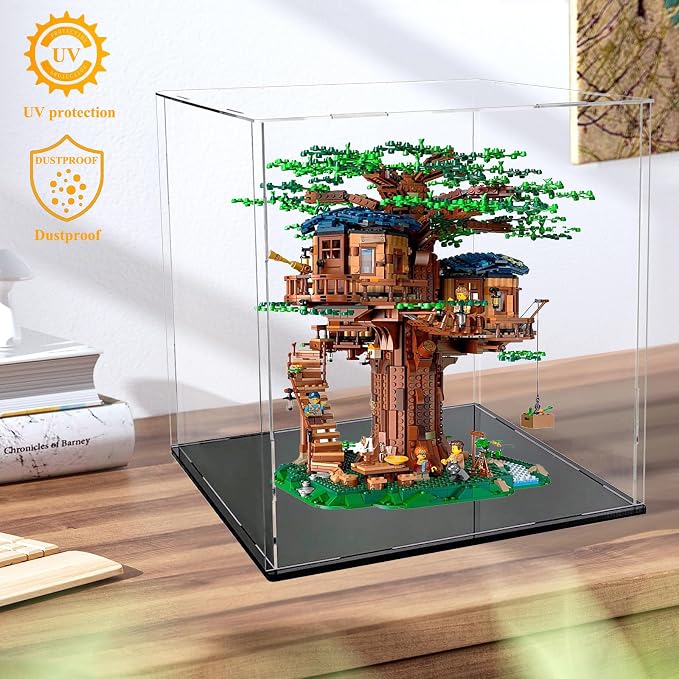 DuvinDD Acrylic Display Case for Collectibles Large Clear Lego Display Case - Image 4