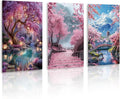 Gemozaic 3 Pack Fantasy Tree Diamond Painting Kits by Gemozaic