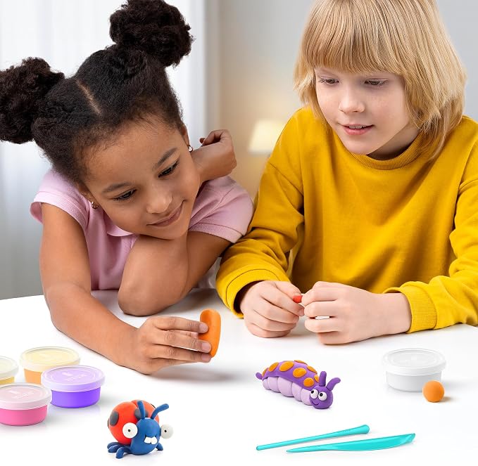 HEY CLAY Set - Colorful Modeling Air Dry Clay Kit - Image 7