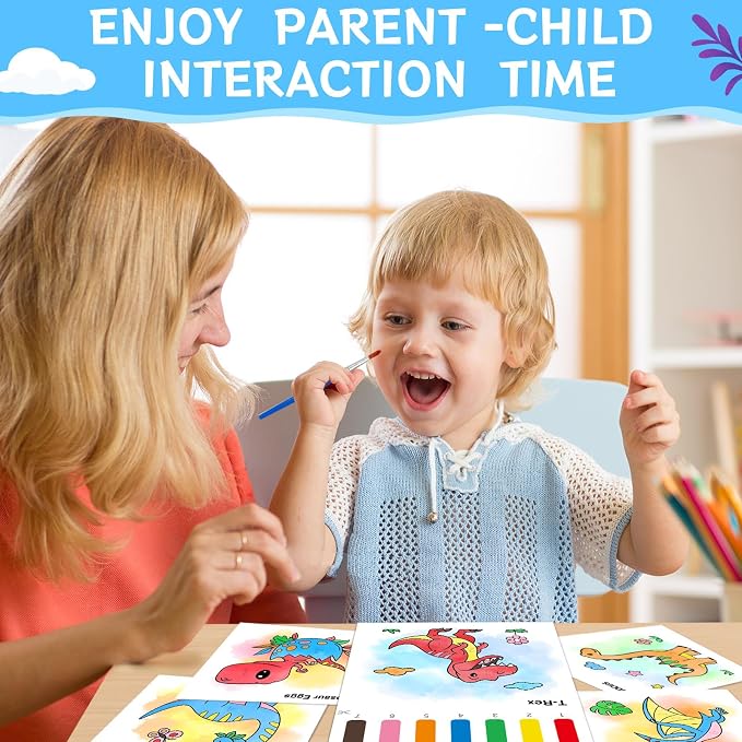 SOCOLER Paint with Water Coloring Books - Image 8