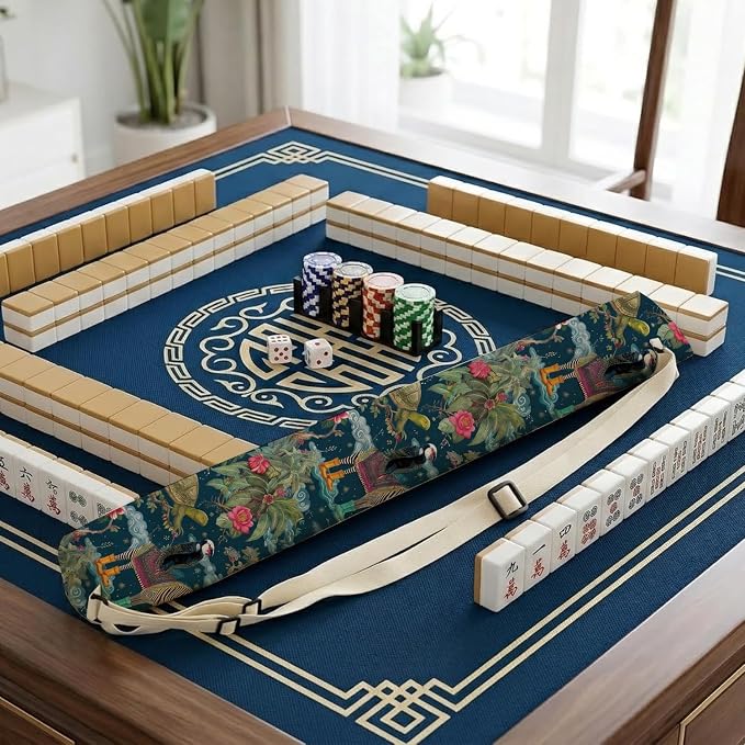 Exotic Jungle Forest Animal Mahjong Mat Bag - Image 6