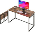 alawooder 39.4" Folding Desk: No Assembly, Wood Top by ALAWOODER