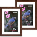 FIXSMITH 5x7 Picture Frame Set of 2, Photo Frame by FIXSMITH