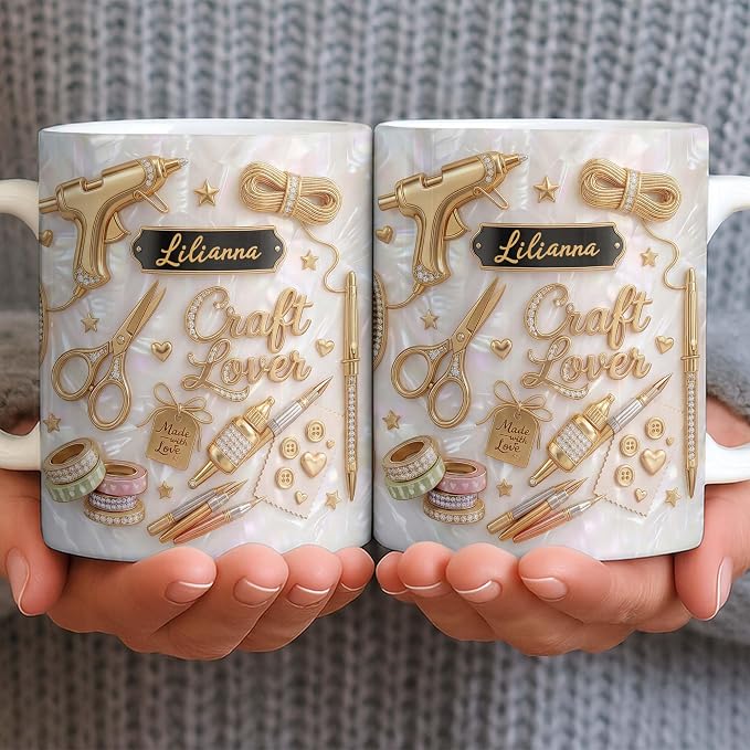 Personalized Craft Lover Mug - Image 7