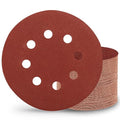 100 PCS 180 Grit 5 Inch Sanding Discs, Hook and Loop Sandpaper for Random Orbital Sander