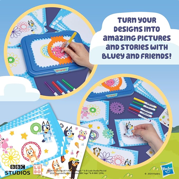 Spirograph Jr Bluey Toys - Image 3