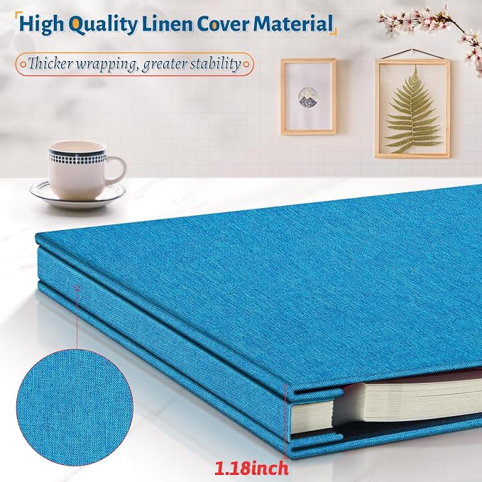 Artfeel Photo Album Self Adhesive Scrapbook, Large Photo Book - Image 5