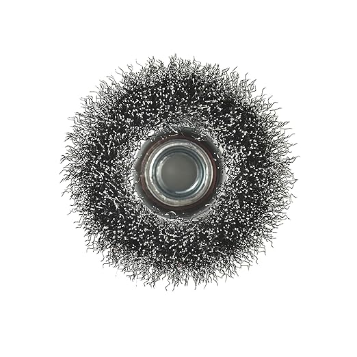 A A IN 8Pack Wire Wheel for Angle Grinder, 3 Inch Grinder Wire Wheel Brush with 5/8"-11 Threaded Arbor for Angle Grinder, 0.014'' Carbon Steel Crimped Wire Cup Brush for Rust,Corrosion,Paint Removal
