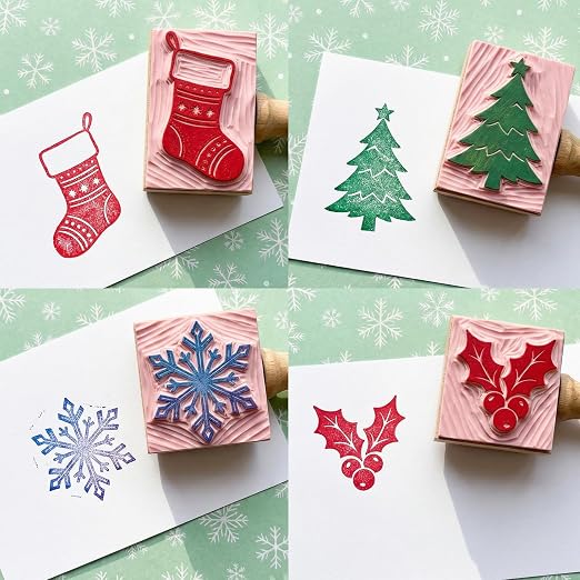 Linocut Kit for Beginners Stamp Making Set - Image 7