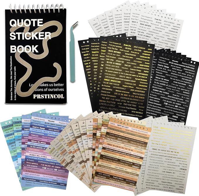 PRSTINCOL 2370 Pcs Word Stickers - Image 8