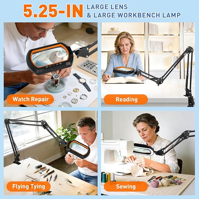 HITTI 30X & 12X Square Magnifying Glass - Image 8
