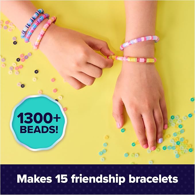 Cool Maker, Stack’d Heishi Expansion Pack Bead Kit, Bracelet Making Kit - Image 4