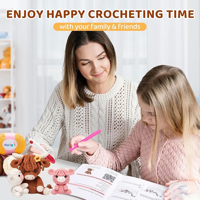 Mewaii Beginner Crochet Kit - Image 5
