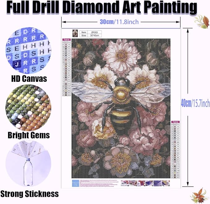 Legrace Bee Diamond Art Painting Kits - Image 4