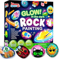 Rock Painting Kit- Glow in The Dark Rock Kit, Arts and Crafts by JOYIN