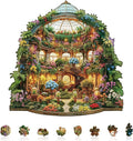 Mystic Garden Hall Puzzles Adults Gifts Wooden 270 Pieces 13.4 * 13.4in by Jollitot