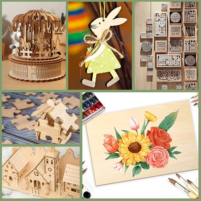 12 Pack Basswood Sheets 1/8x12x12 Inch - Image 5