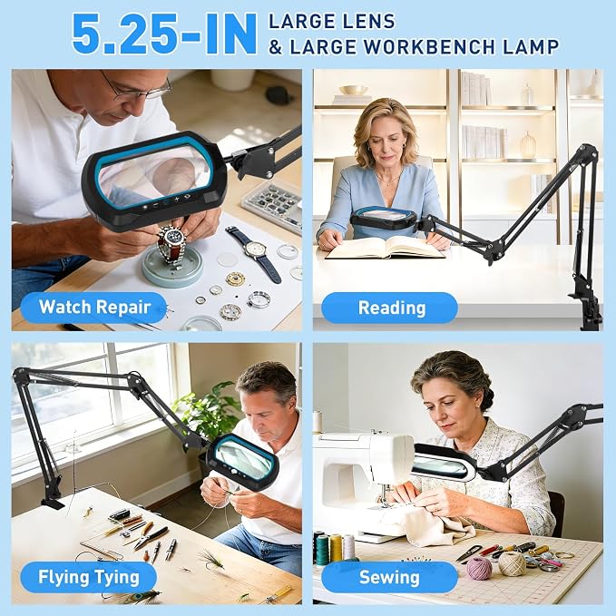 HITTI 12X Square Magnifying Glass - Image 7
