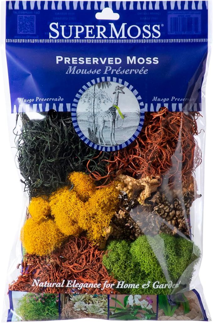SuperMoss Moss Mix – Premium Decorative Moss by SuperMoss