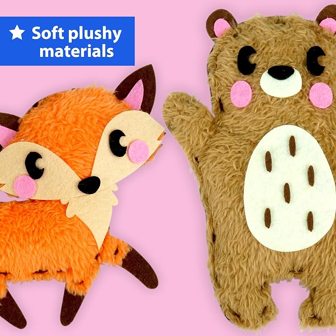 KRAFUN Woodland Animal Sewing Kit - Image 6