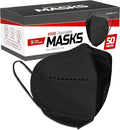 Lyka KN95 Face Masks 50 Pack – 5-Ply Disposable Masks for Dust, Work, Sanding, Painting, Allergies, Lawn & Cleaning