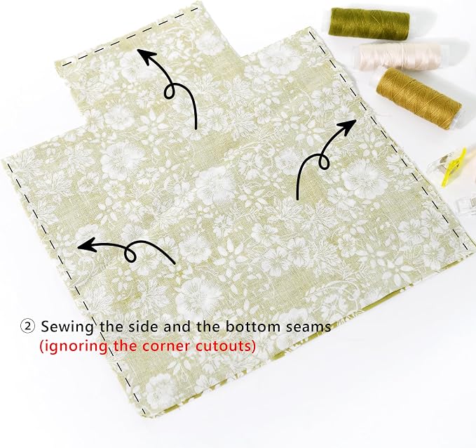 UPTTHOW 3Pcs Boxy Bag Making Templates Notion - Image 5