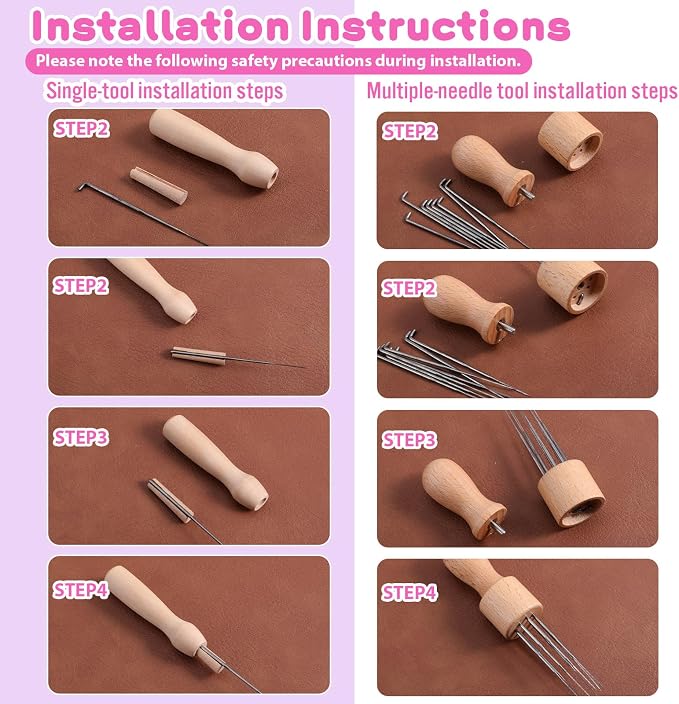 Lyksgir 70 Colors Needle Felting Kit, Wool Roving Set, Wool Felting Tool - Image 4