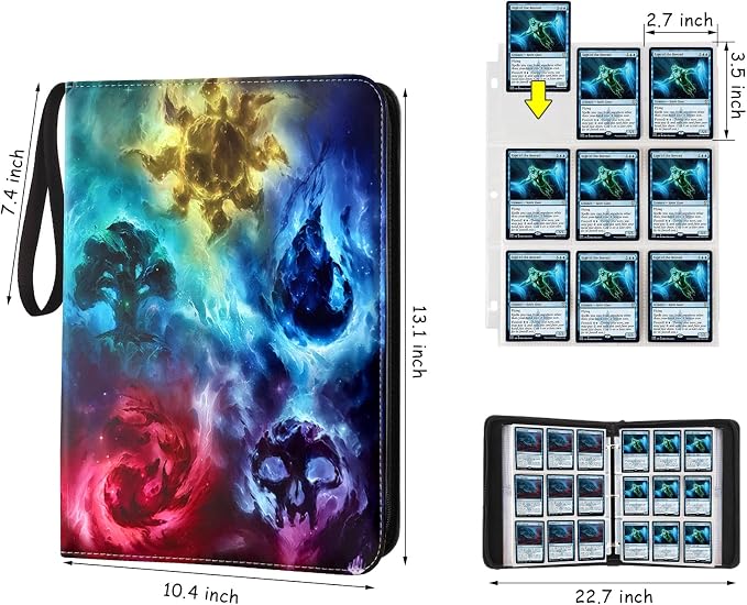 Trading Card Binder, 9-Pocket Binder - Image 2