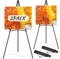 Easel Stand for Sign Portable, Adjustable Metal Easels for Display, Wedding by Rdiorry