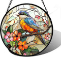 DASTOLL Stained Glass Window Hanging, and Mom 9.8 in by DASTOLL