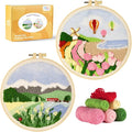 Punch Needle Kits Adults Beginner, Embroidery kit by MOREJMTT