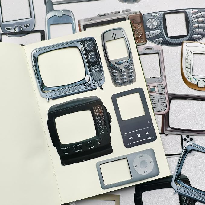 100 Pcs Y2K Retro Tech Stickers - Image 6