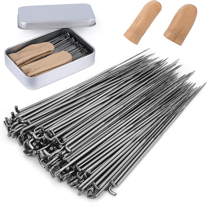 Felting Needles, 36 Gauge Needle Felt Supplies, Needle Felting Starter Kit by Fadoub