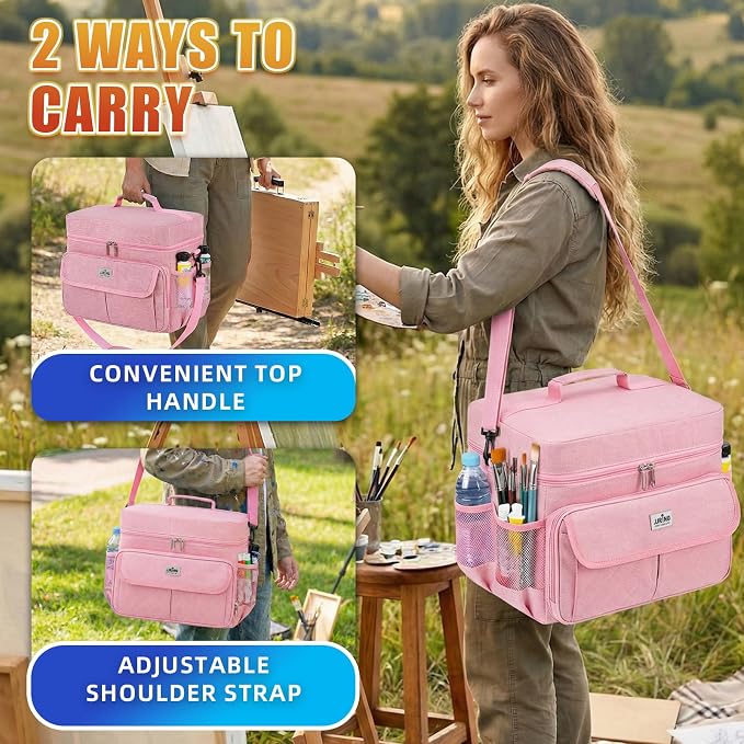 JJRING Acrylic Paint Organizer Bag - Image 4