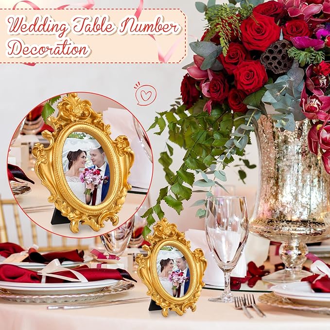Maitys 20 Pcs Mini Picture Vintage Frames - Image 4