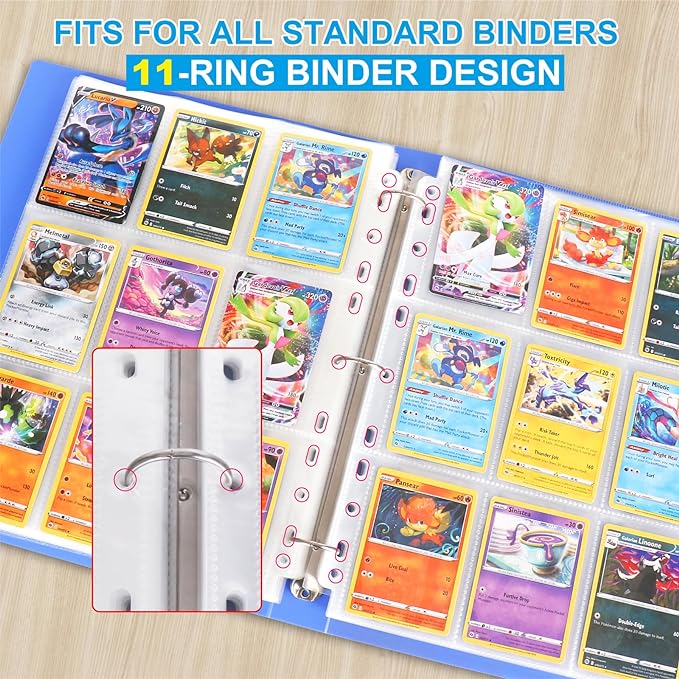 ABLY 720 Pocket Double Sided Card Sleeves, - Image 3