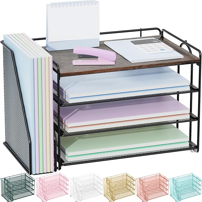 Spacrea Desk Organizers and Accessories, Paper Organizer by Spacrea