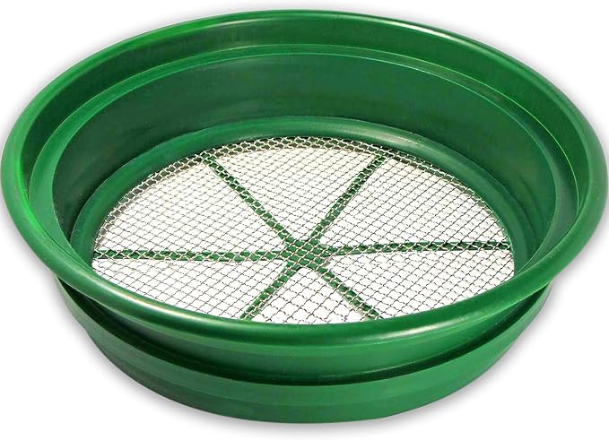 SE 13.25 Inch Wide Stackable Classifier Gold Prospecting Pan by SE