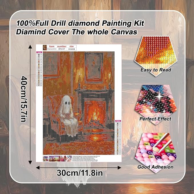 VeGuude Halloween Diamond Art Kits - Image 3