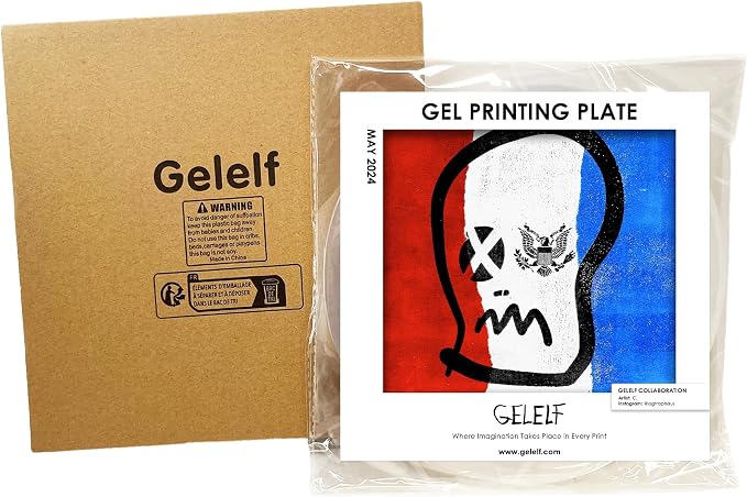 GELELF Upgraded Gel Printing Plate by GELELF
