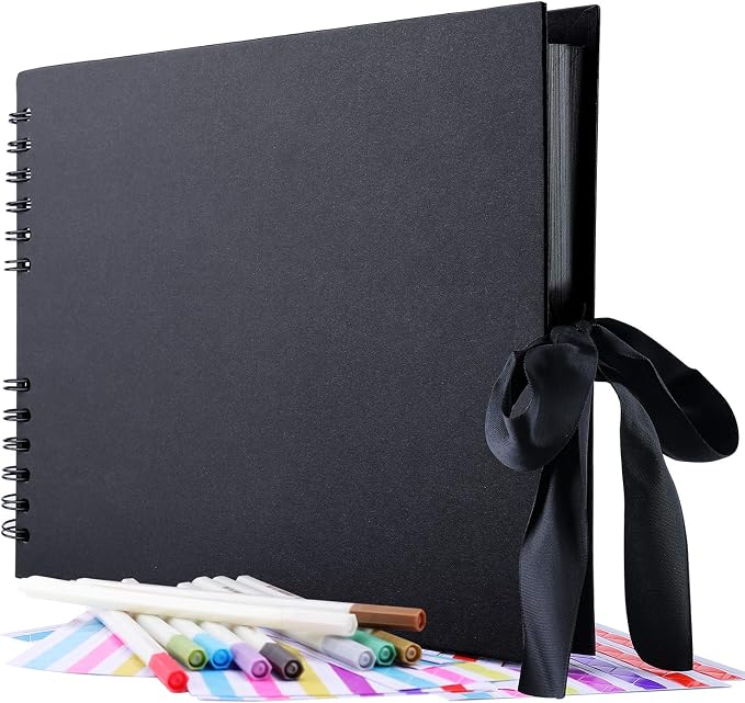 GOTIDEAL 80 Pages Scrapbook Album by GOTIDEAL
