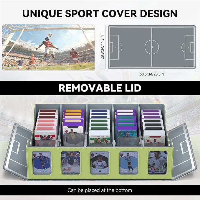 Kabinka Soccer Card Storage Box - Image 2