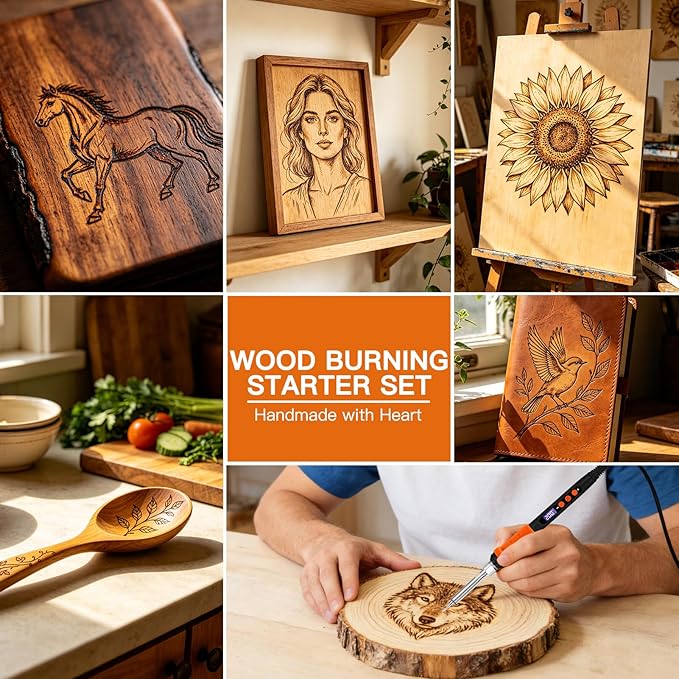 K KERNOWO Wood Burning Tool Kit - Image 4